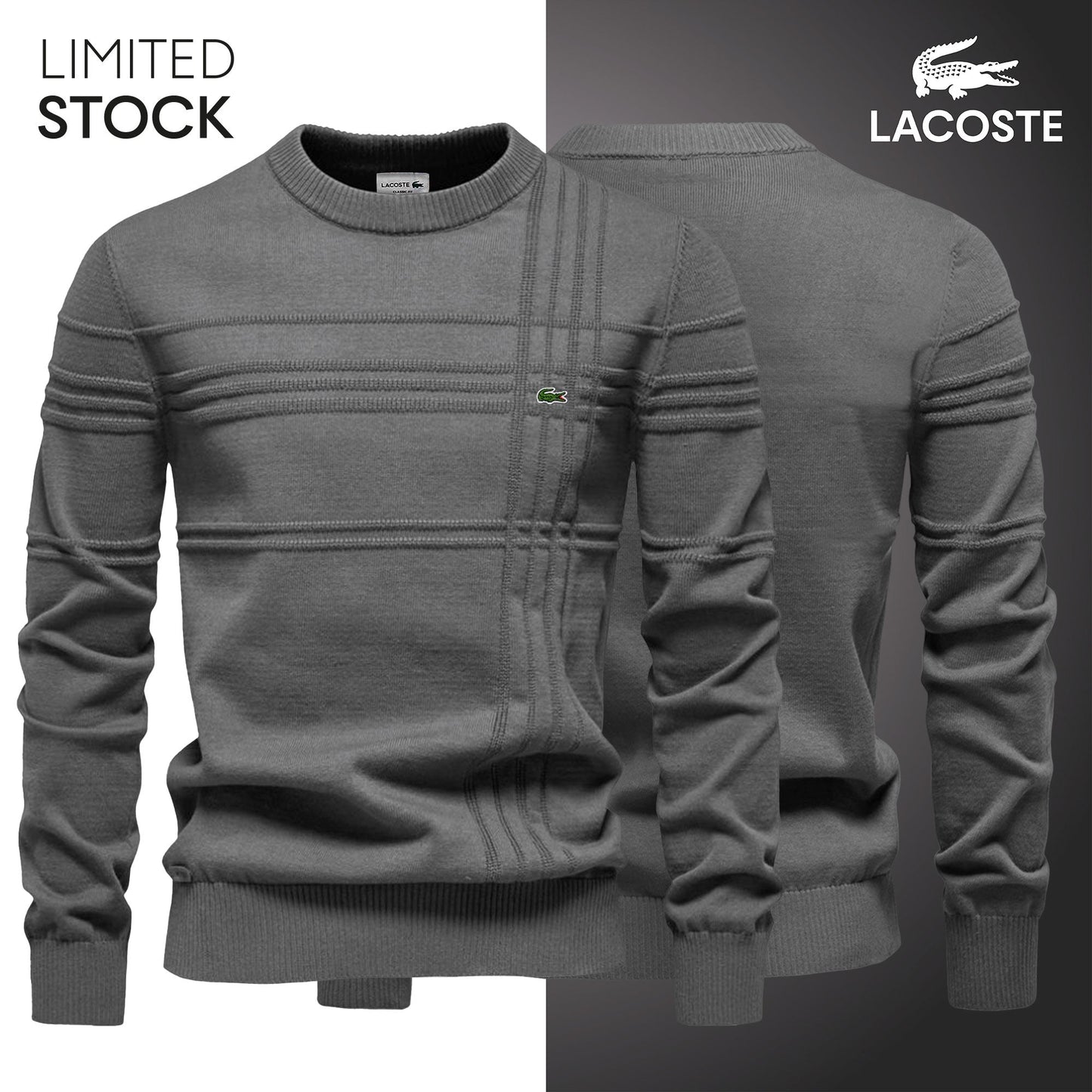 Pull Homme Texturé LC™ (DÉSTOCKAGE)