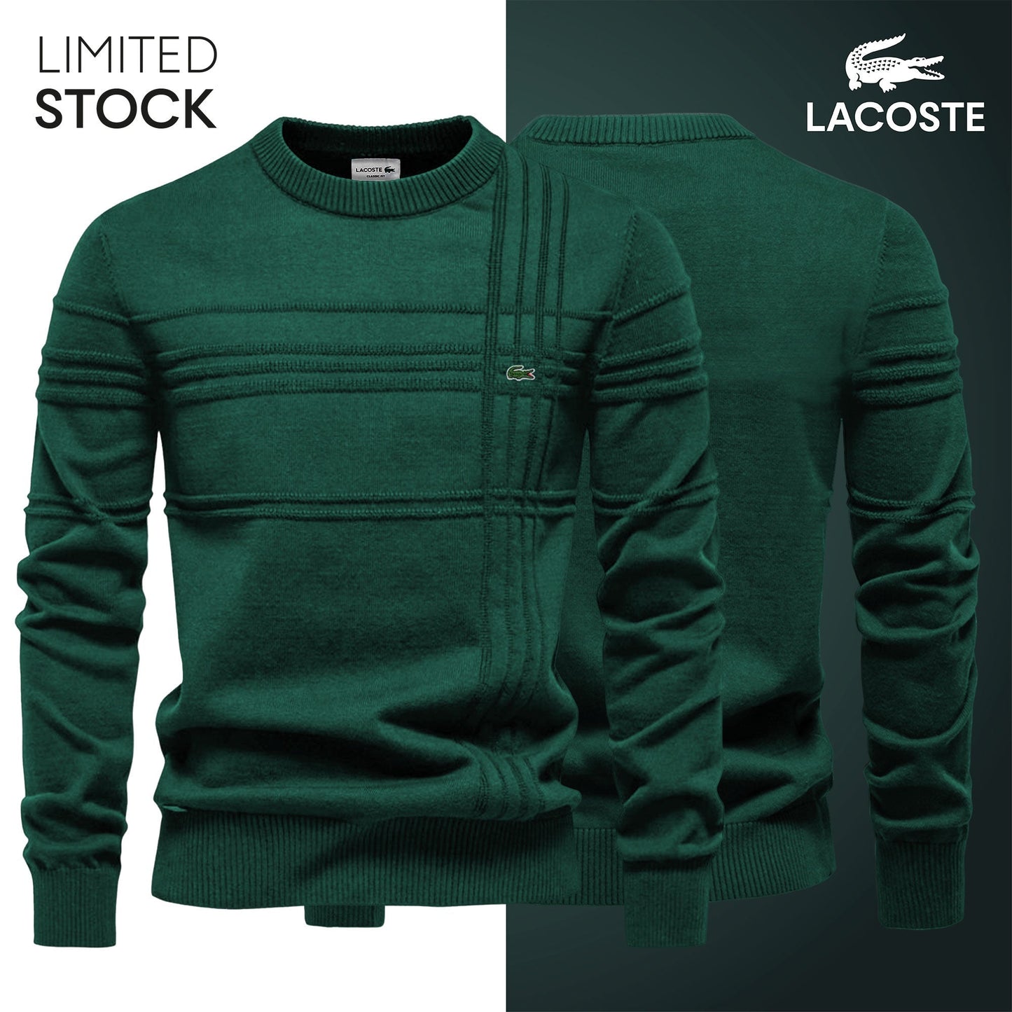 Pull Homme Texturé LC™ (DÉSTOCKAGE)